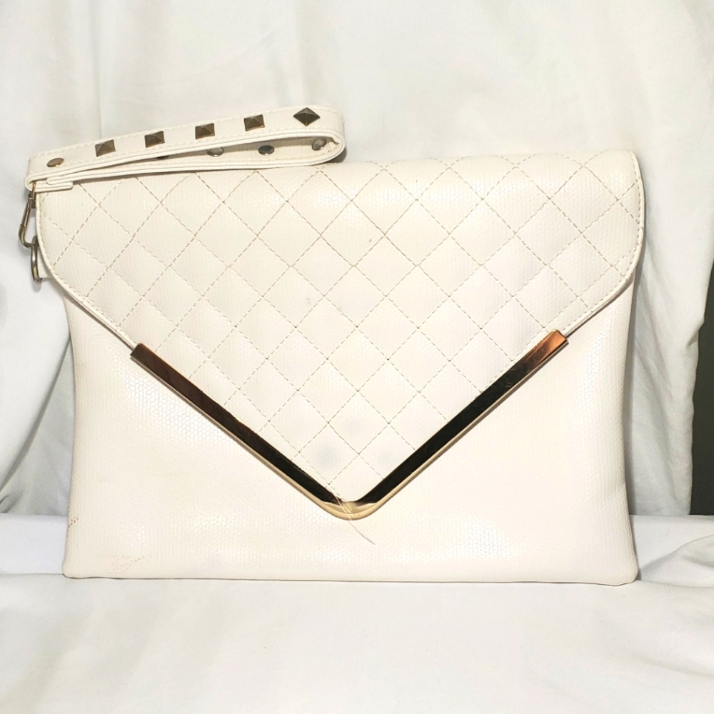 White Handbag